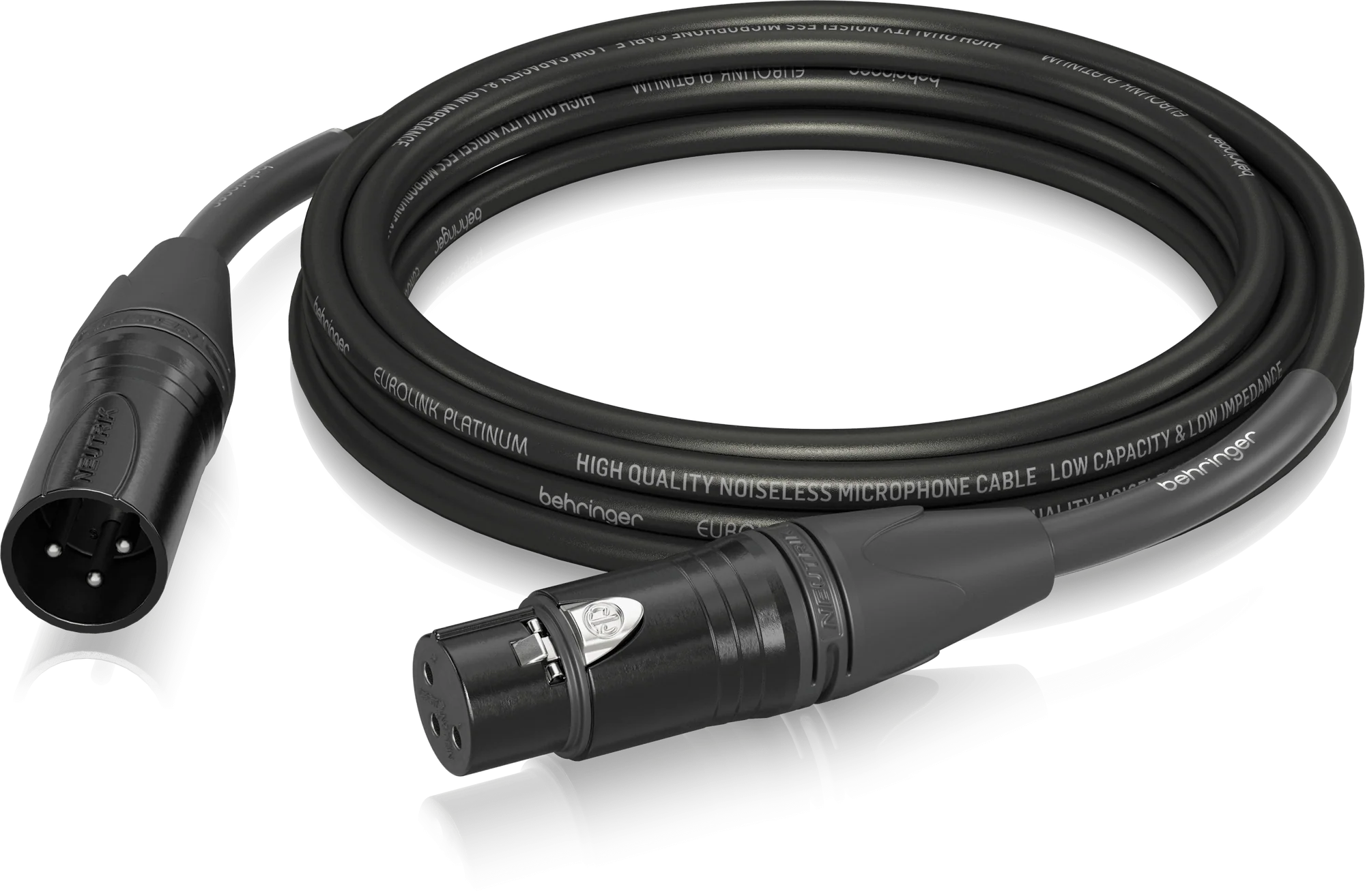 Behringer PMC-500 Platinum Performance 5m (16.4ft) Microphone Cable with XLR Connectors - Image 2