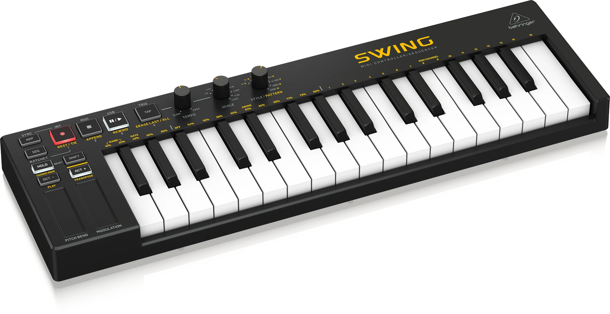 Behringer SWING 32-Key USB MIDI Controller Keyboard - Image 6