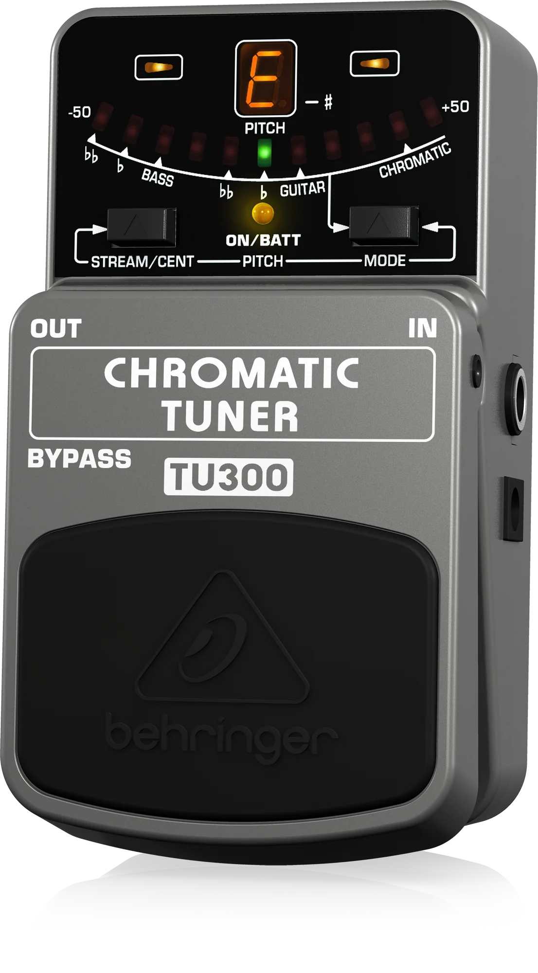 Behringer TU300 Chromatic Tuner Guitar Effects Pedal - Image 2