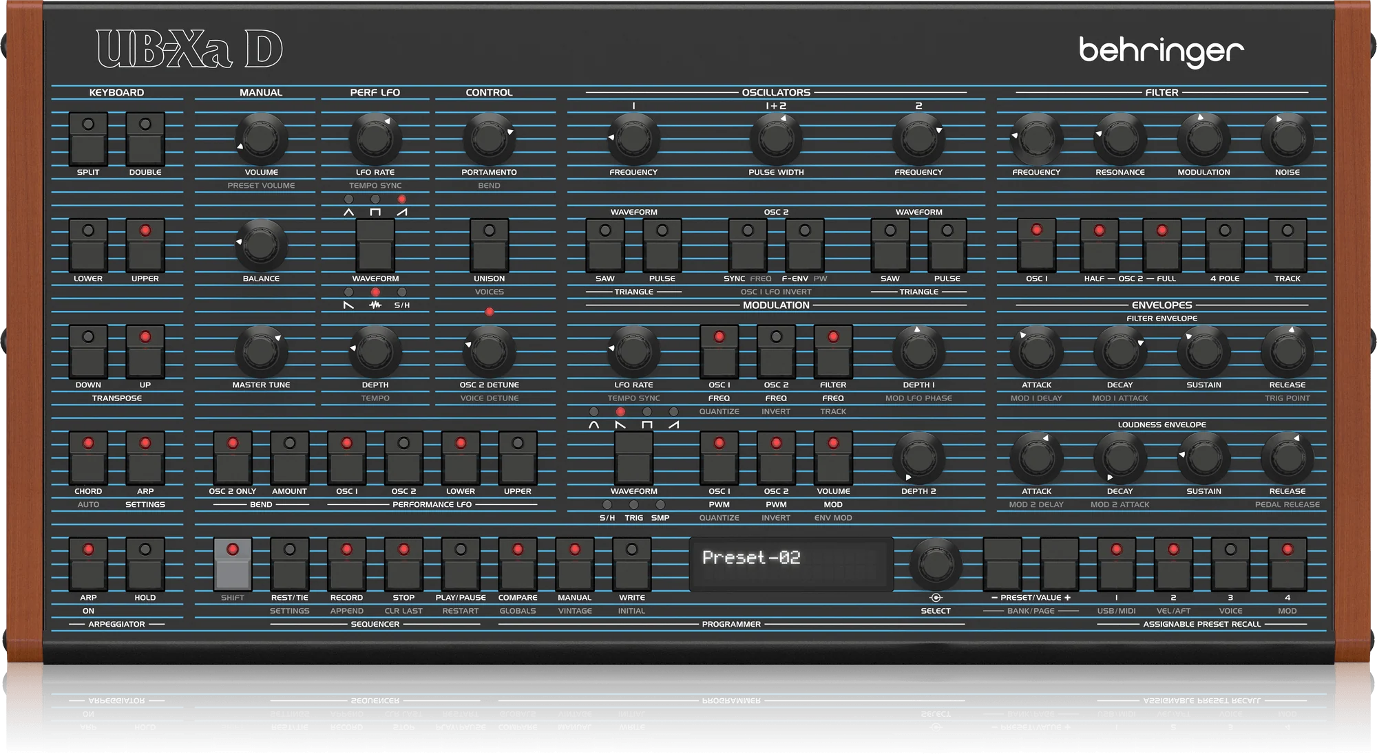 Behringer UB-Xa D 16-voice Multi-timbral Polyphonic Desktop Analog Synthesizer - Image 2