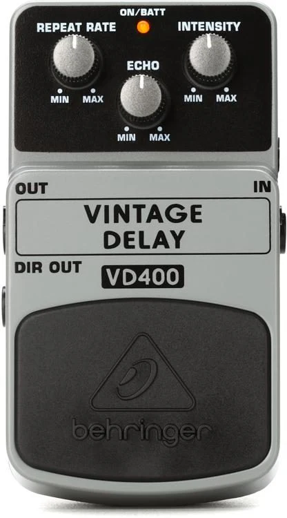 Behringer VD400 Vintage Delay Guitar Effects Pedal - Image 2