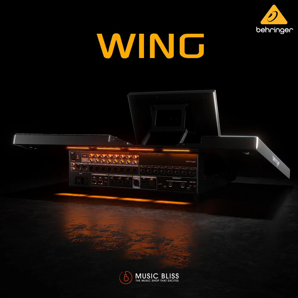 Behringer WING 48-channel Digital Mixer with Decksaver - Black (Free Upgrade Freight Case) - Image 4