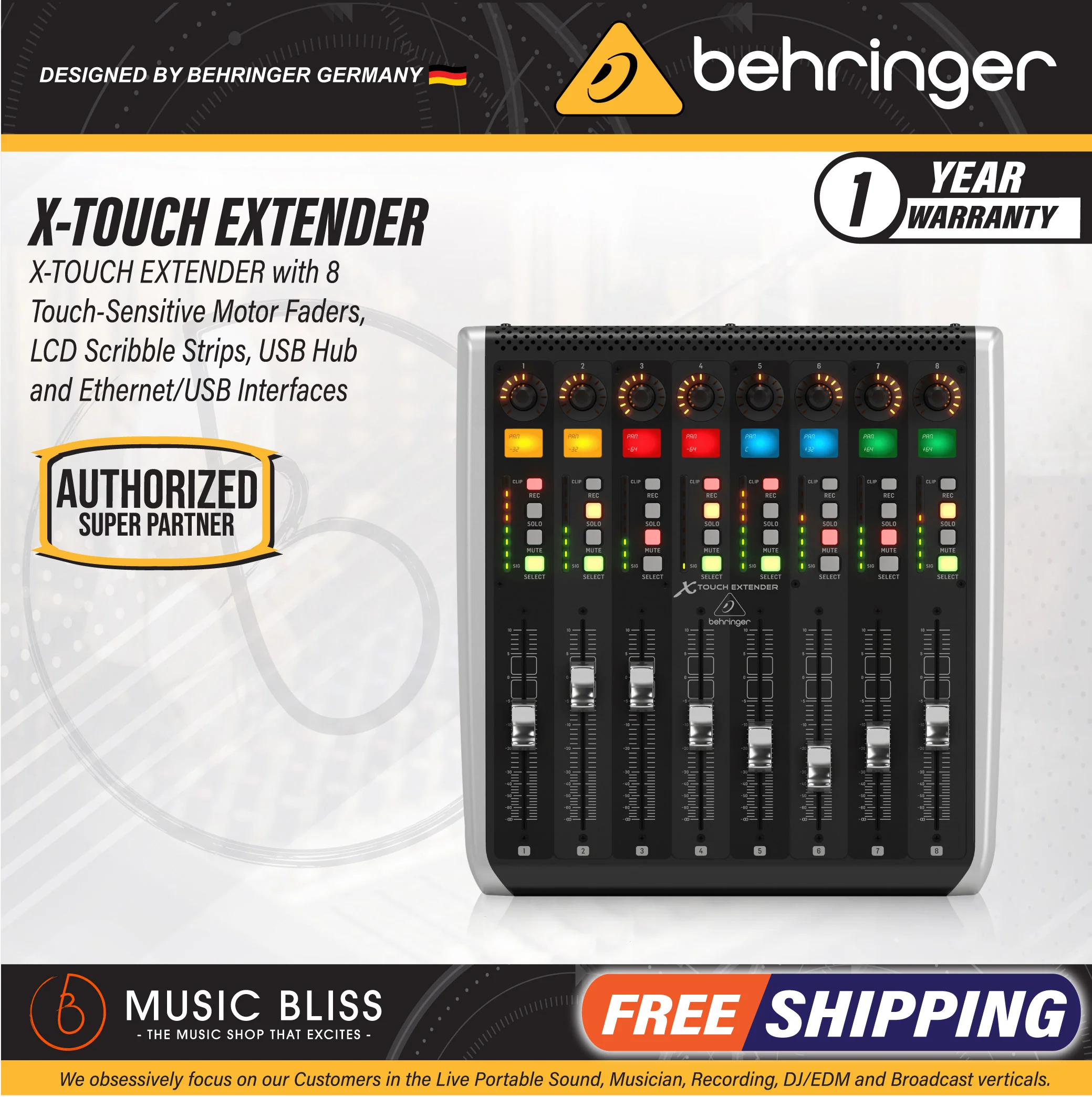 Behringer X-Touch Extender