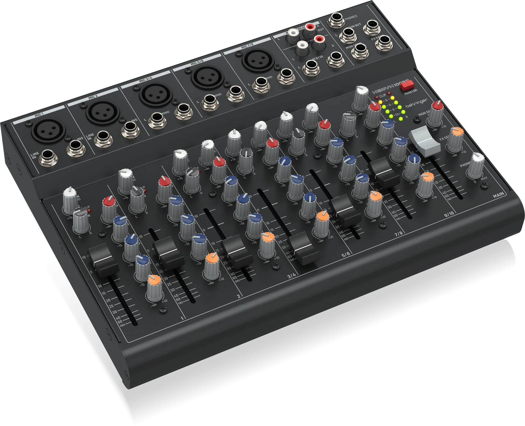 Behringer XENYX 1003B Premium Analog 10-Input Mixer with 5 Mic Preamps and Optional Battery Operation - Image 3