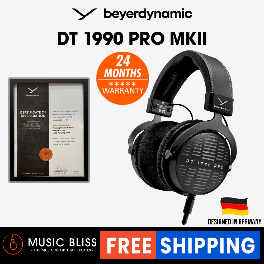 Beyerdynamic DT 1990 PRO MKII Open-back Professional Headphones for Mixing, Mastering, Monitoring - Image 2