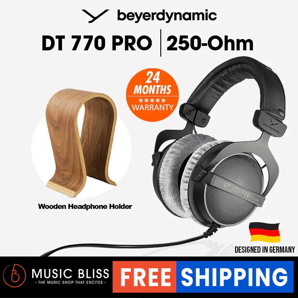 Beyerdynamic DT 770 PRO 250 Ohm Over-Ear Studio Headphones. Closed Construction, Wired for Studio use, Ideal for Mixing in The Studio - Image 3