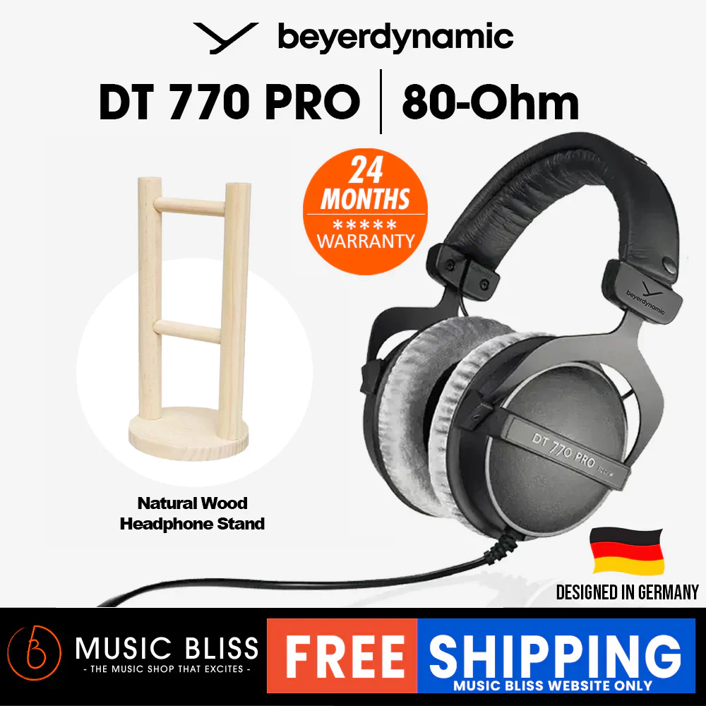 Beyerdynamic DT 770 PRO 80 Ohm Over-Ear Studio Headphones. Enclosed Design, Wired for Professional Recording and Monitoring - Image 5
