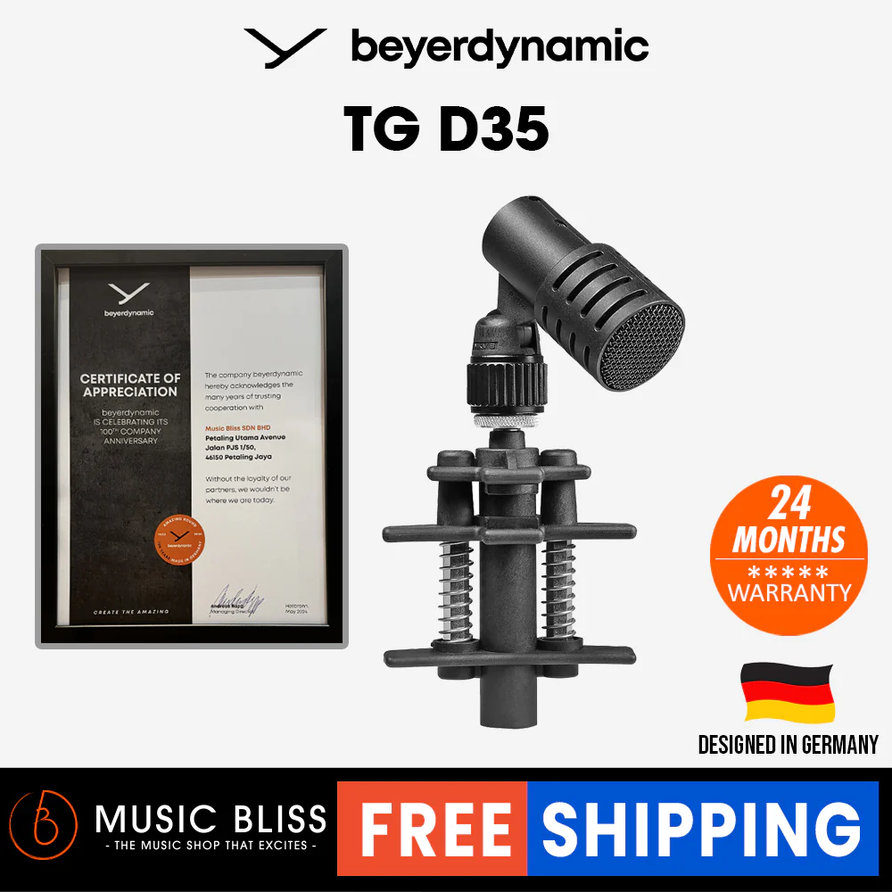 Beyerdynamic TG D35 Supercardioid Dynamic Drum Microphone - Image 2