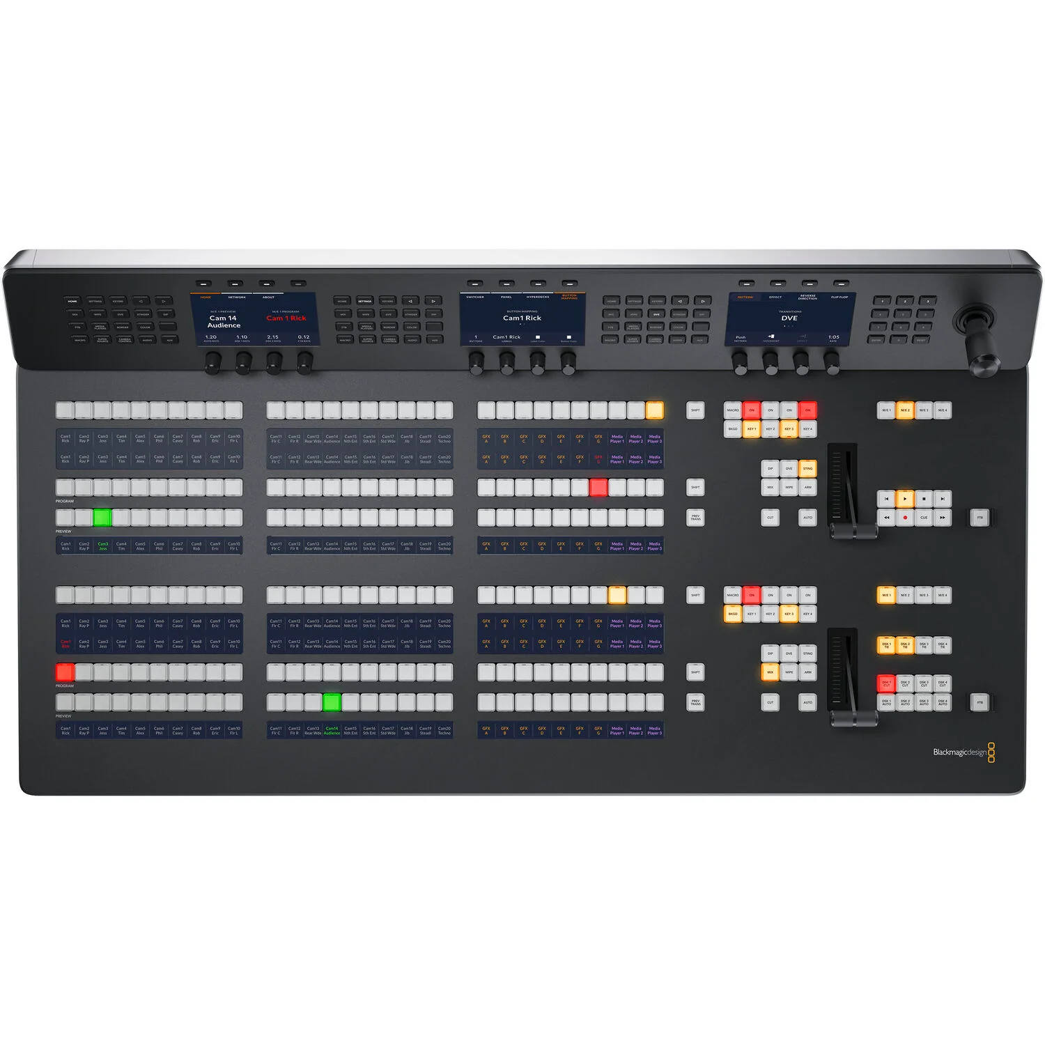 Blackmagic Design ATEM 2 M/E Advanced Panel 30 Video Switching Controller - Image 2