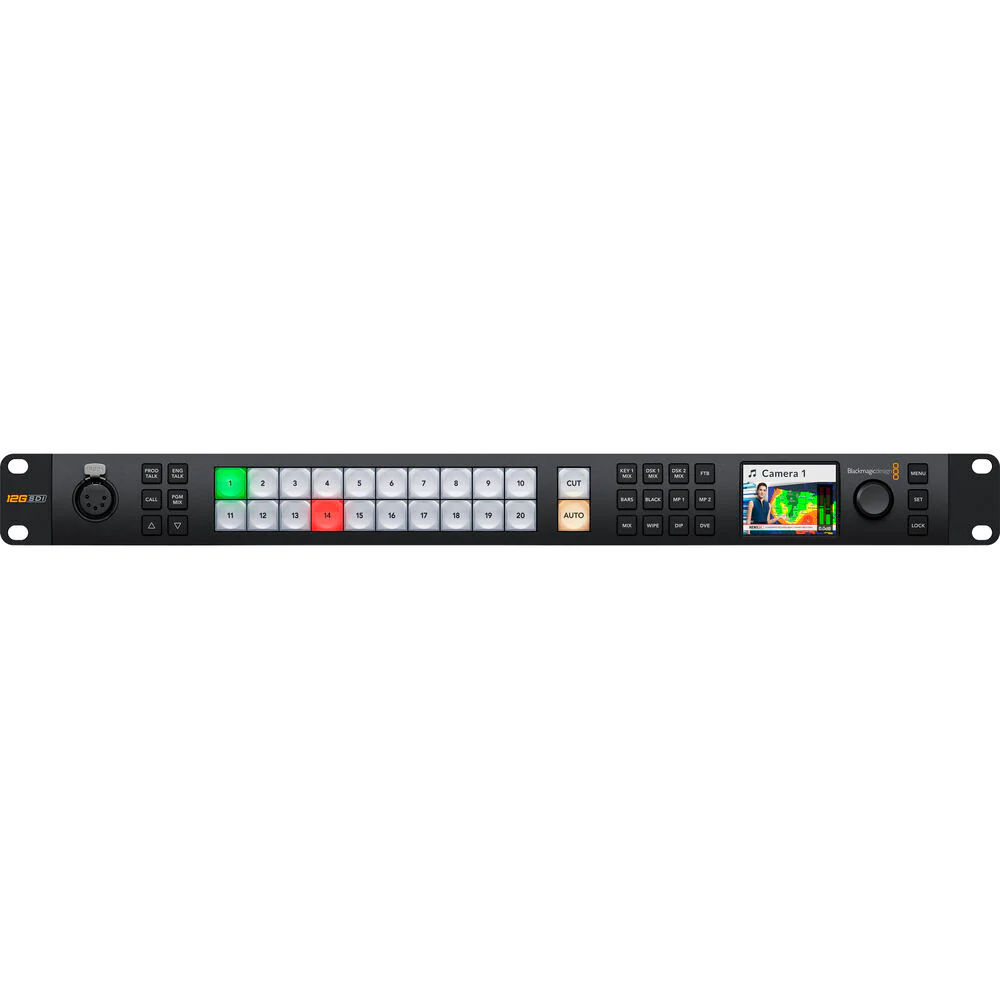 Blackmagic Design ATEM Monitoring Rack Panel 20 Video Switching Controller - Image 2