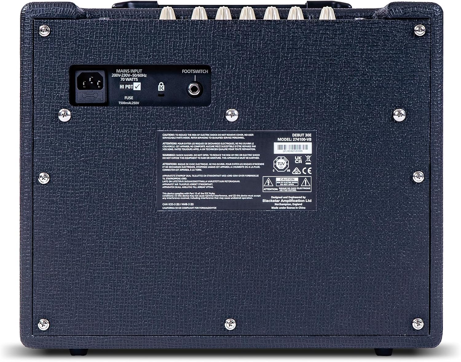 Blackstar Debut 10E 10-watt 2x3" Practice Amp - Black - Image 3