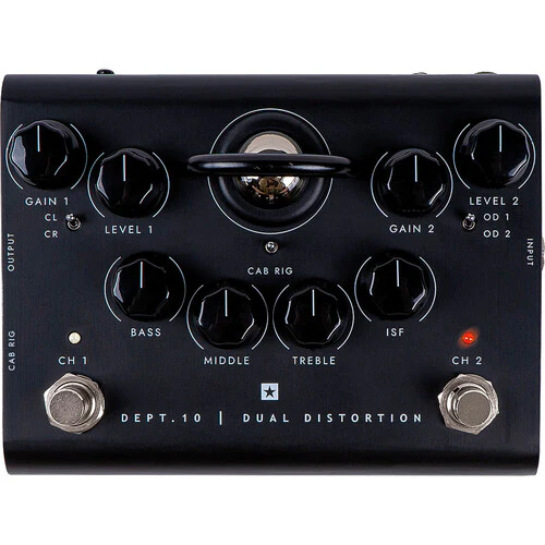 Blackstar Dept. 10 Dual Distortion 2-channel Tube Distortion Pedal - Image 2