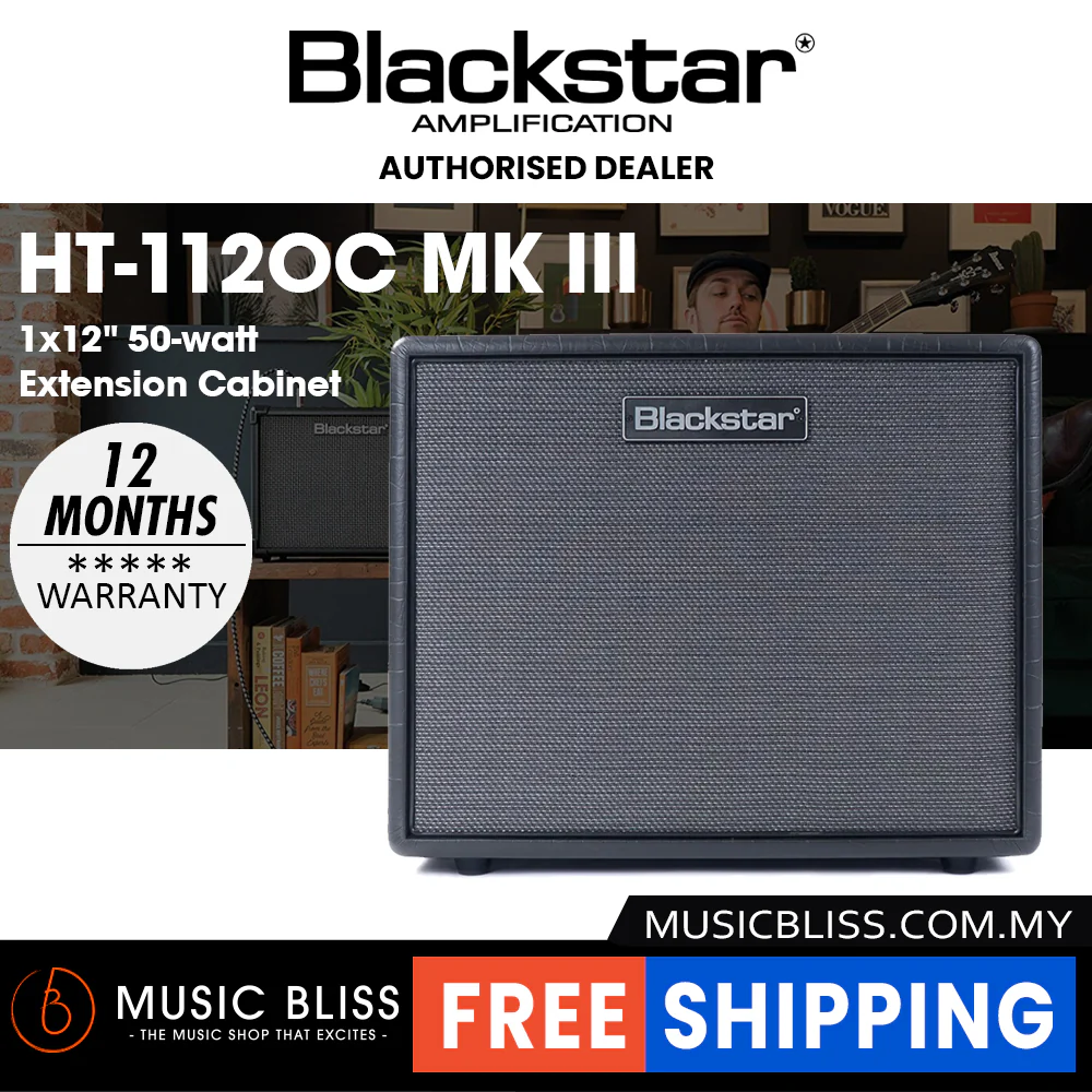 Blackstar HT-112OC MK III 1x12" 50-watt Extension Cabinet