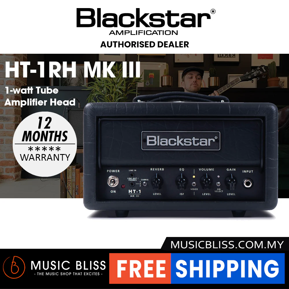 Blackstar HT-1RH MK III 1-watt Tube Amplifier Head