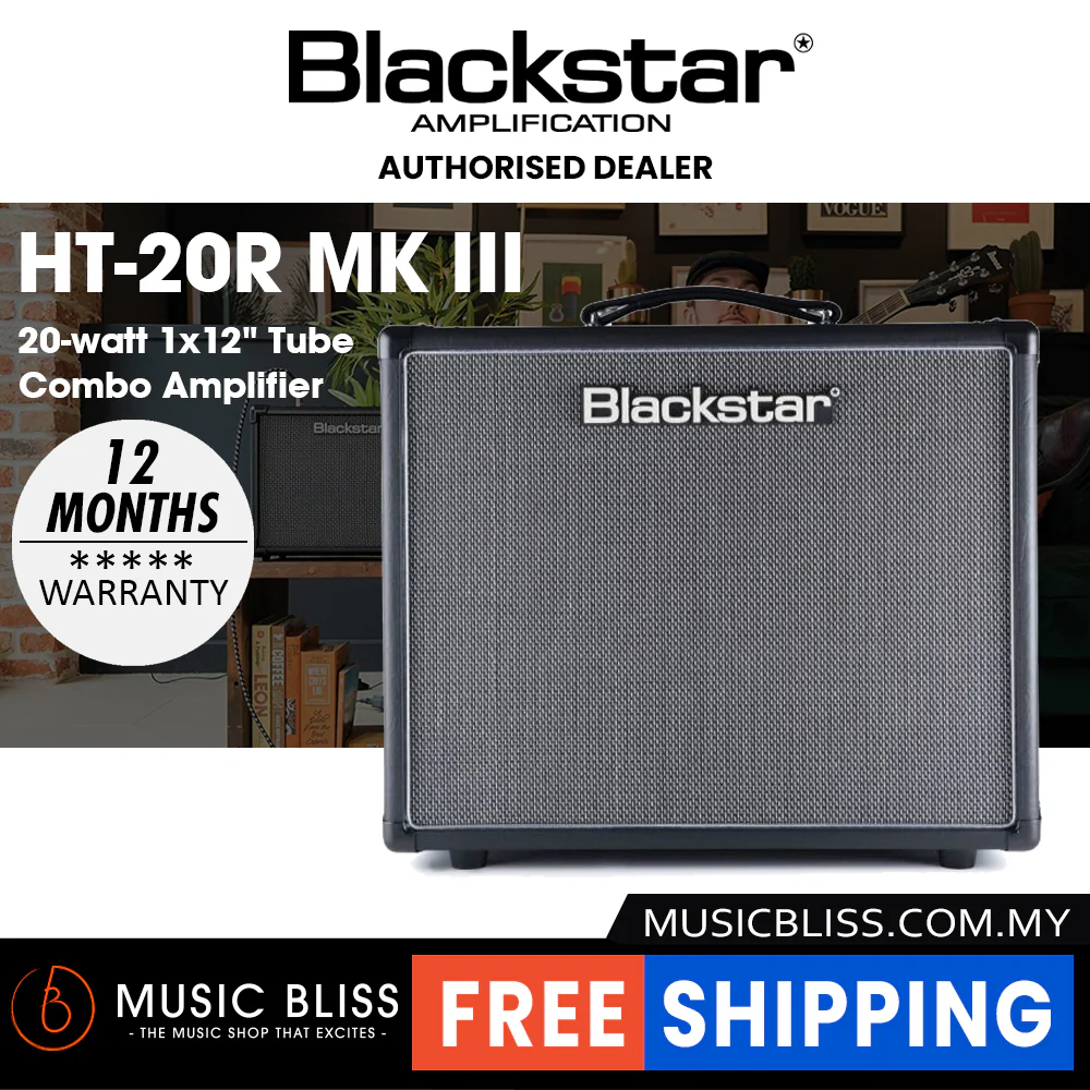Blackstar HT-20R MK III 20-watt 1x12" Tube Combo Amplifier