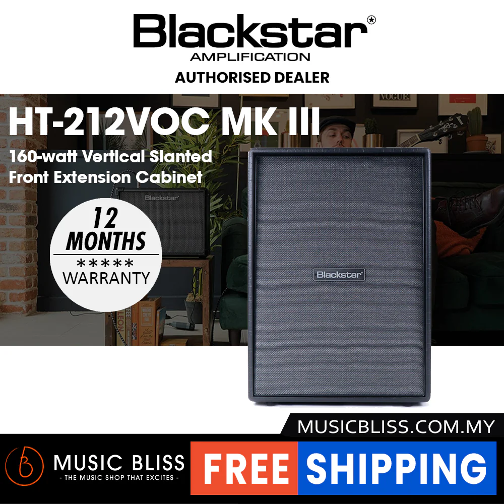 Blackstar HT-212VOC MK III 160-watt Vertical Slanted Front Extension Cabinet