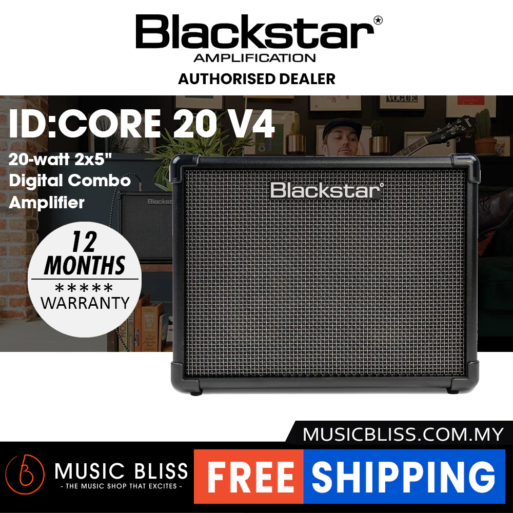Blackstar ID:Core V4 Stereo 20 20-watt 2x5" Digital Combo Amplifier