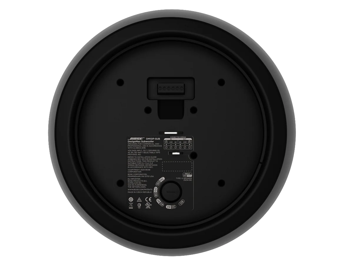 Bose DesignMax DM10P-SUB Loudspeaker - Black - Image 2