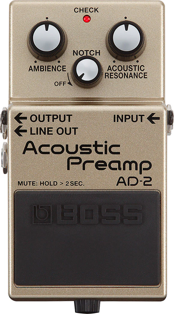 Boss AD-2 Acoustic Preamp Pedal - Image 3