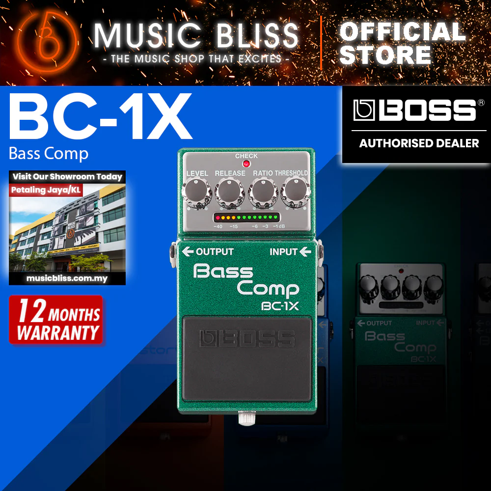 Boss BC-1X Bass Compressor Guitar Pedal - Image 2