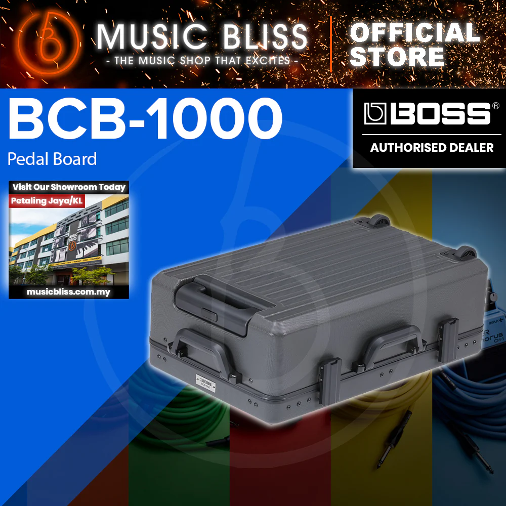 Boss BCB-1000 Deluxe Pedal Board and Case