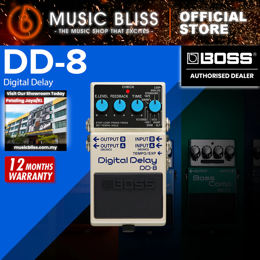 Boss DD-8 Digital Delay Pedal - Image 2