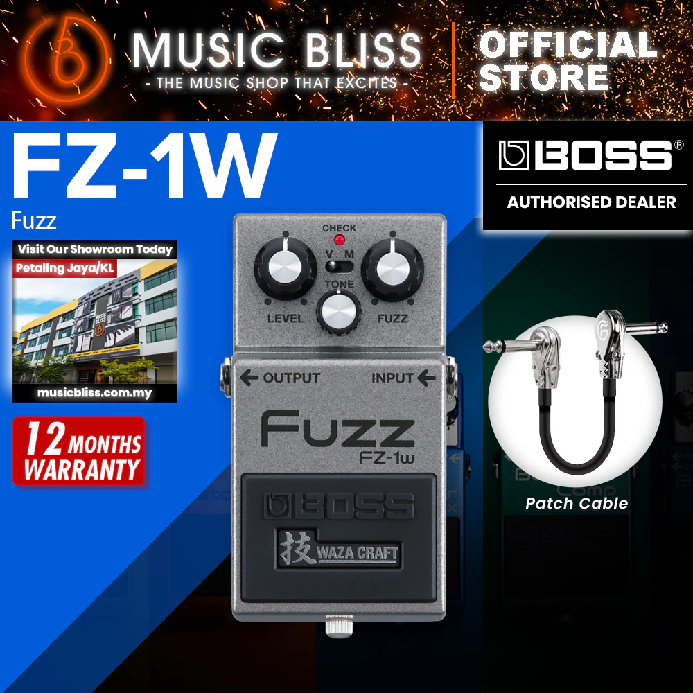 Boss FZ-1W Waza Craft Fuzz Pedal (FZ1W)