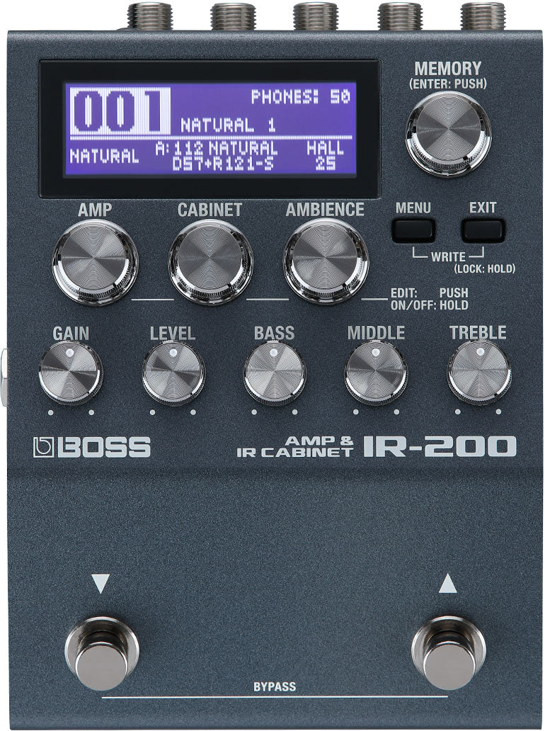 Boss IR-200 Amp and IR Cabinet Pedal - Image 3