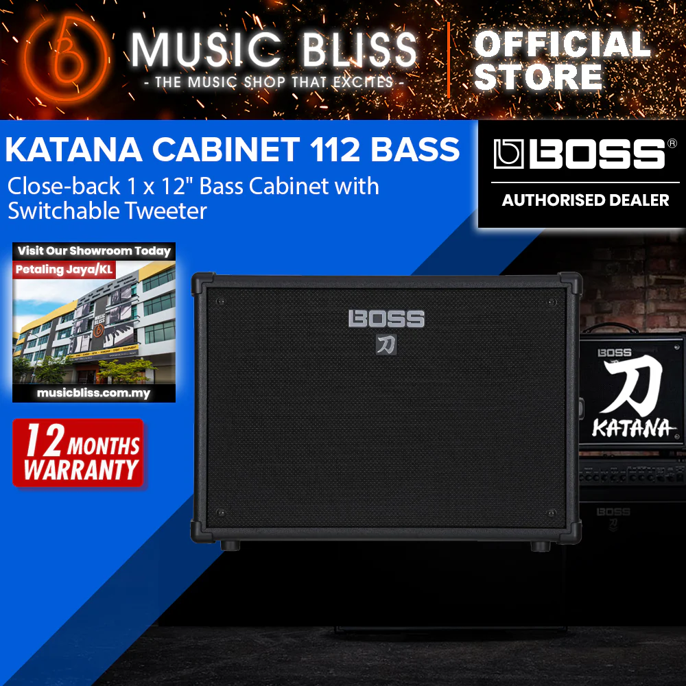 Boss Katana 1 x 12-inch Bass Amplifier Cabinet