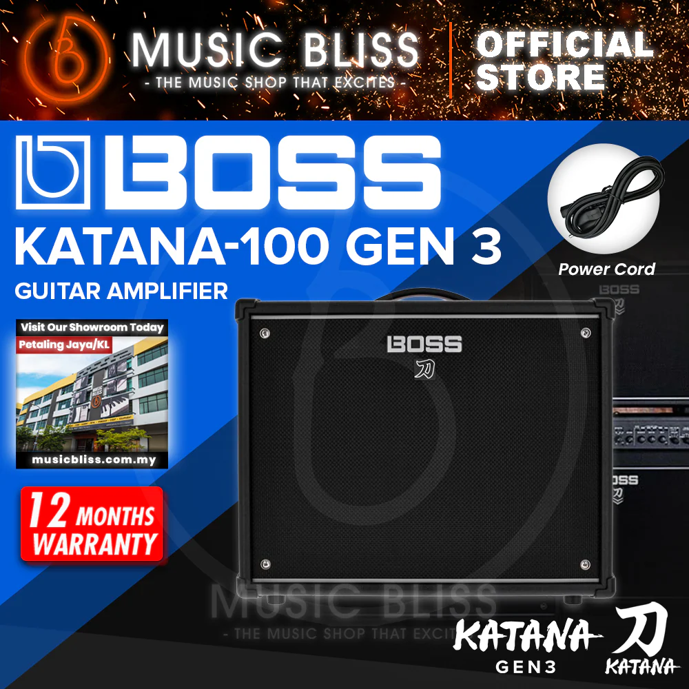 Boss Katana 100 G3 - Gen 3 100-watt 1x12'' Guitar Combo Amplifier