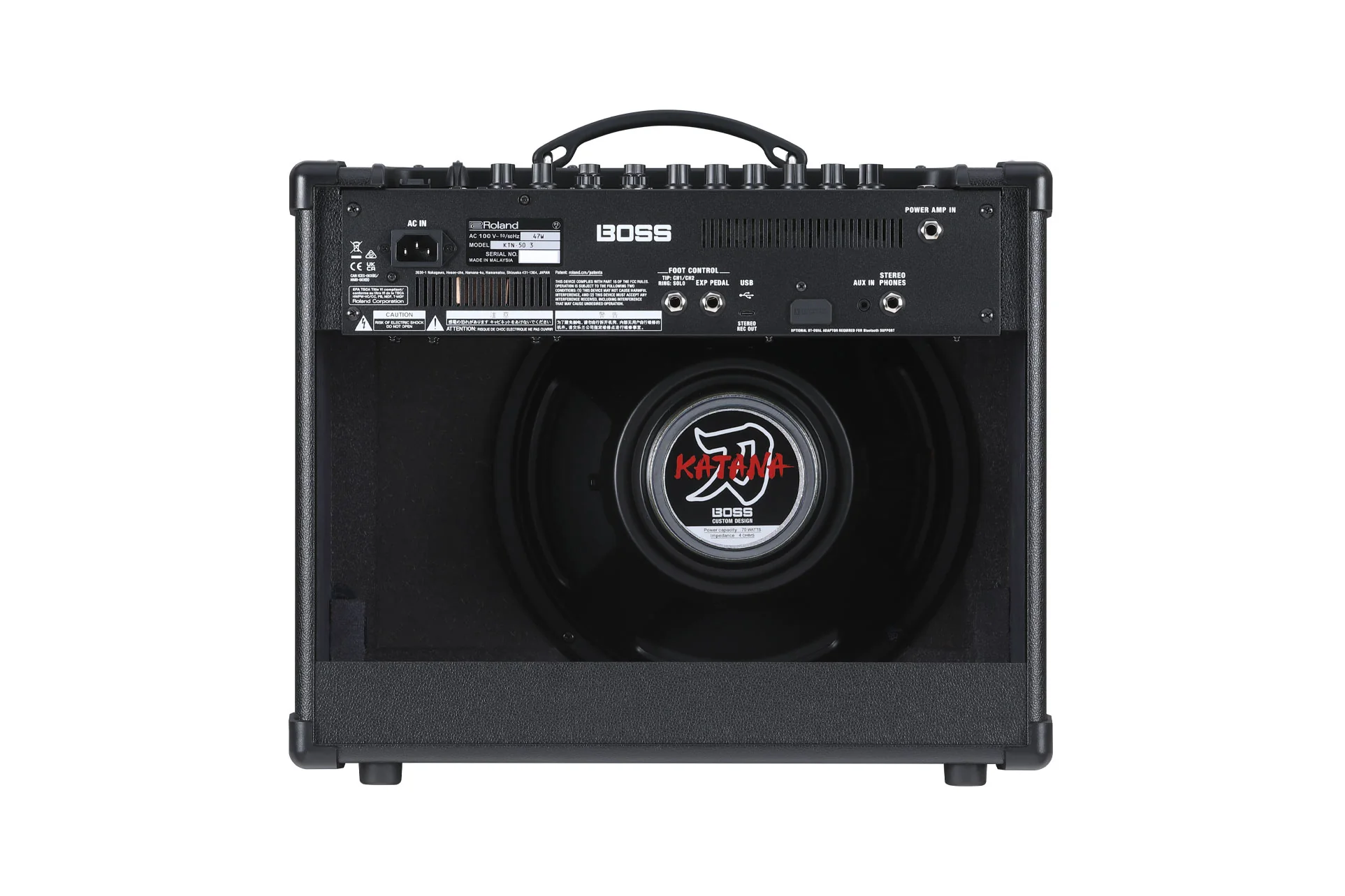 Boss Katana 50 G3 - Gen 3 50-watt 1x12" Guitar Combo Amplifier - Image 3