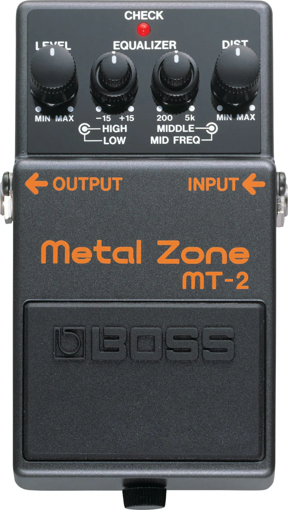 Boss MT-2 Metal Zone Guitar Effects Pedal - Image 3
