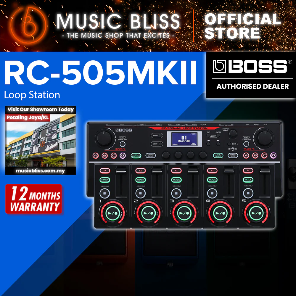 Boss RC-505 MK2 Loop Station Tabletop Looper