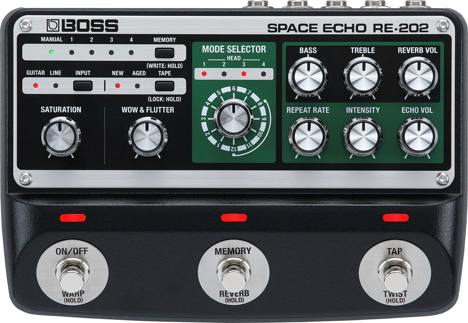 Boss RE-202 Space Echo Digital Delay Pedal - Image 2