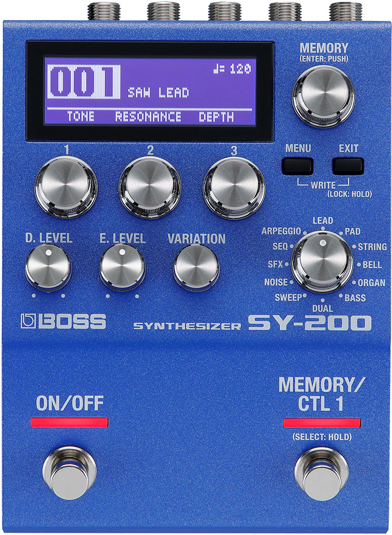 Boss SY-200 Guitar Synthesizer Pedal - Image 3