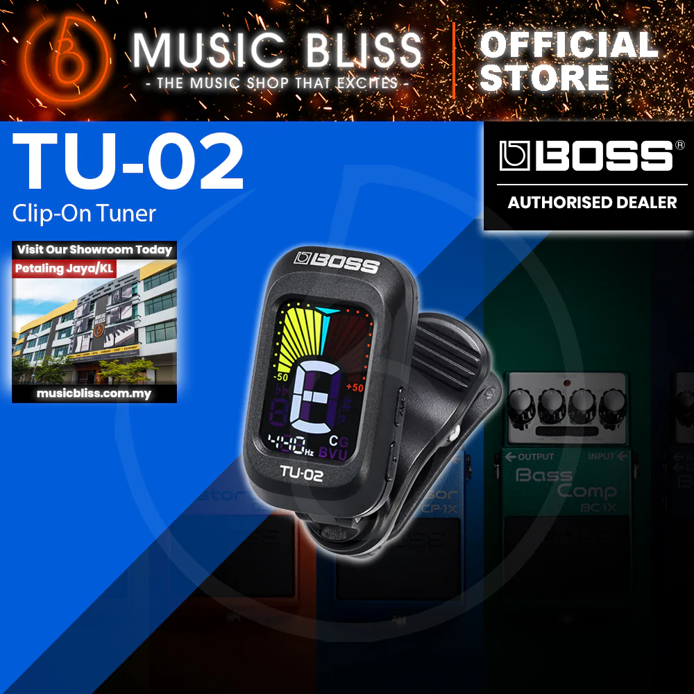 Boss TU-02 Clip-on Tuner