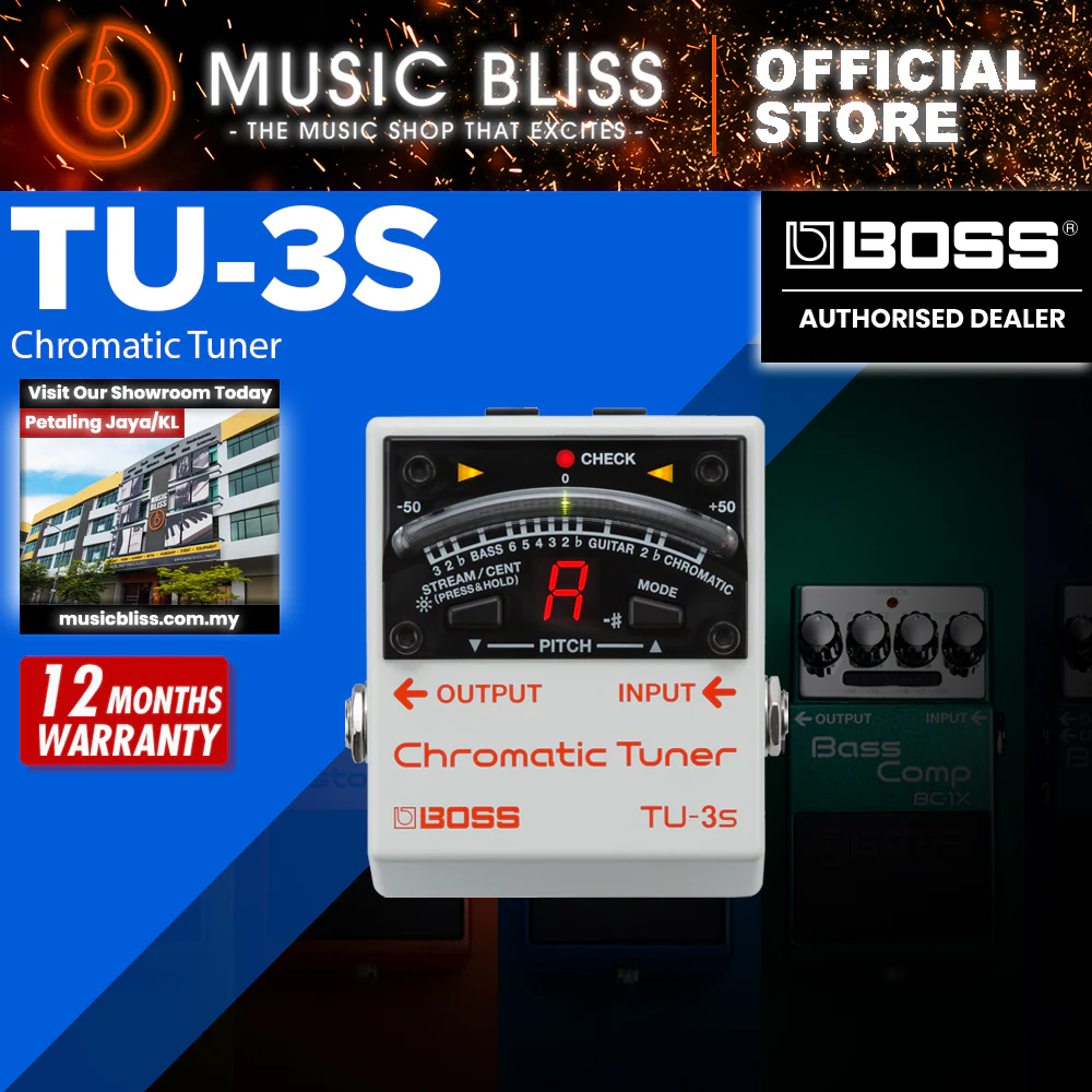 Boss TU-3S Chromatic Tuner - Image 2