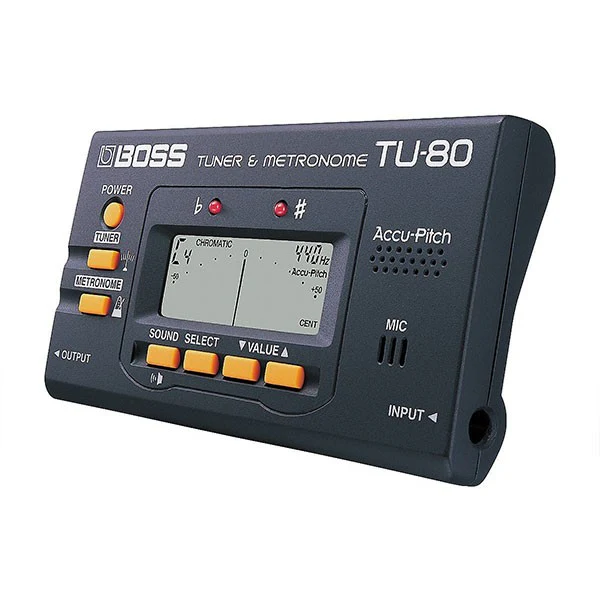 Boss TU-80 Guitar Tuner & Metronome - Black - Image 3