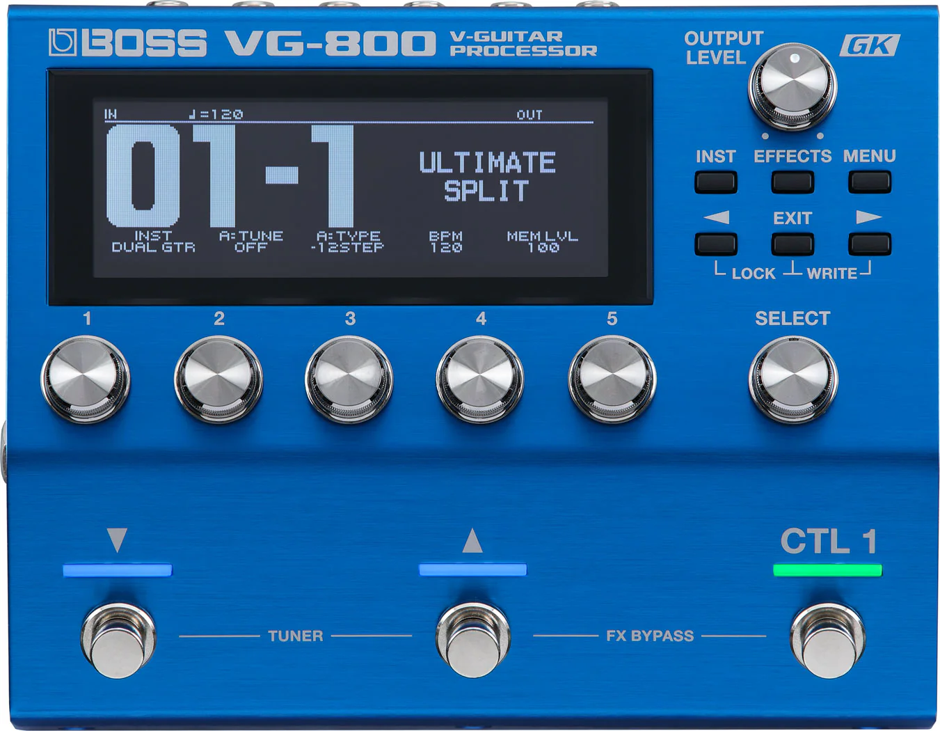 Boss VG-800 V-Guitar Processor for Guitar and Bass - Image 2