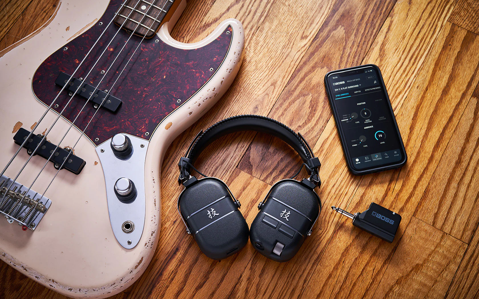 Boss Waza-Air Bass Guitar Wireless Headphone Amp - Image 6