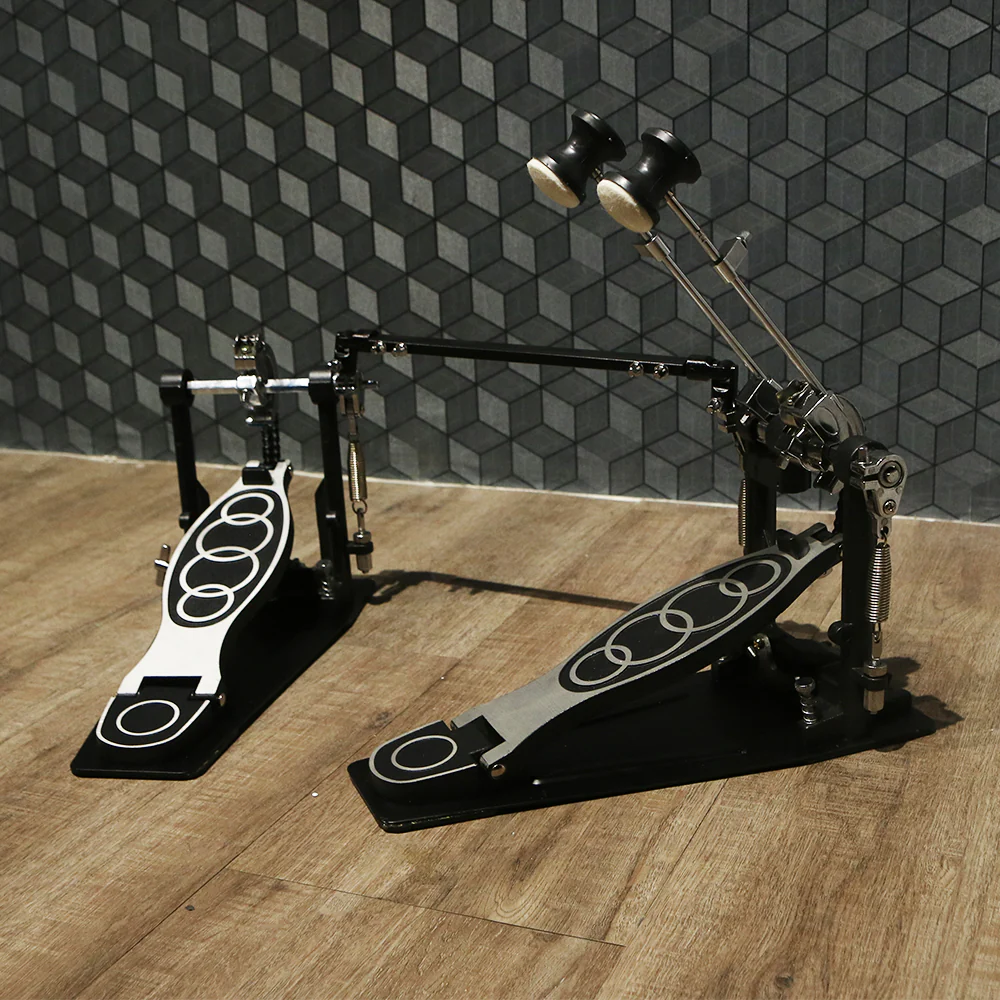 Bullet Groove Drum Double Pedal for Bass Drum, Double Bass Pedal, Kick Bass Drum Double Pedal, Best Budget Bass Double Pedal - Image 3