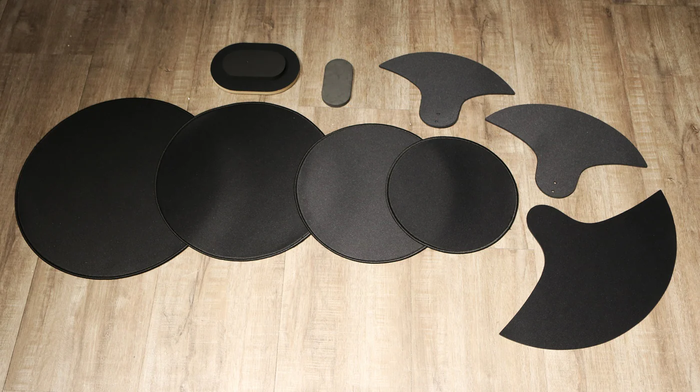 Bullet Groove Drum Mute, Drum Mute Set for Acoustic Drums, Drum Silencers, Best Budget Drum Mutes Set - Image 2