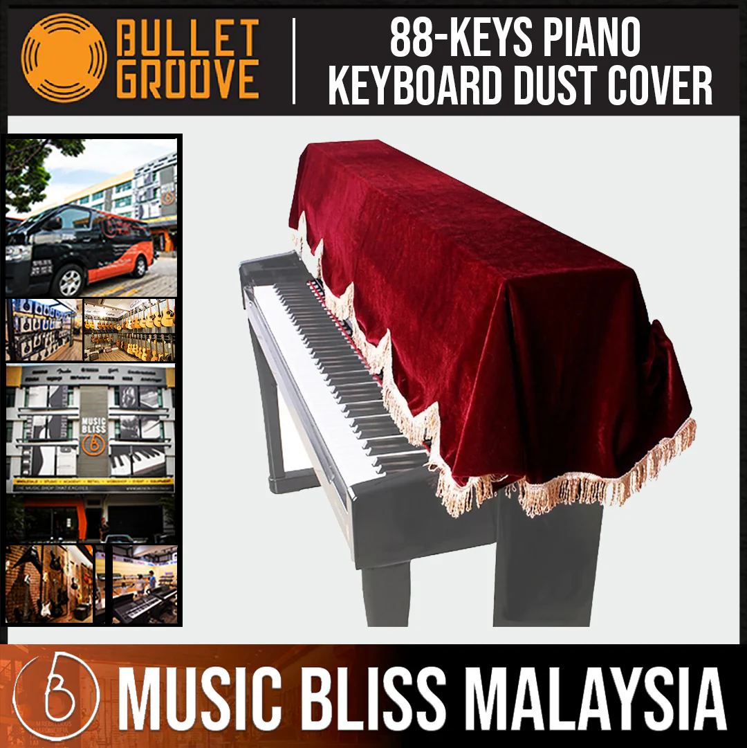 Bullet Groove Piano Dust Cover 88 Keys, 88 Keys Piano Cover, Dust Cover For Pianos