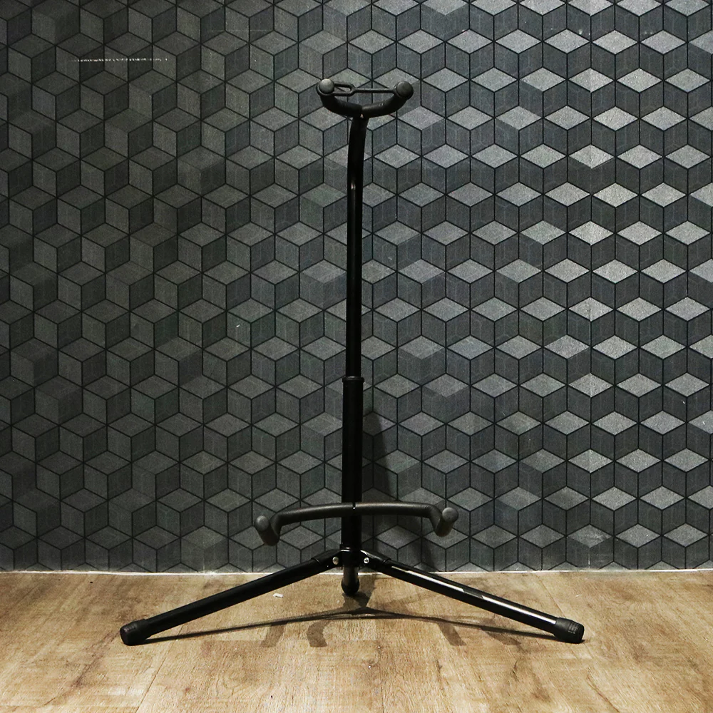 Bullet Groove Single Guitar Stand, Single Guitar Stand for Acoustic, Electric, Bass Guitars, Best Budget Durable Guitar Single Stand Malaysia - Image 2
