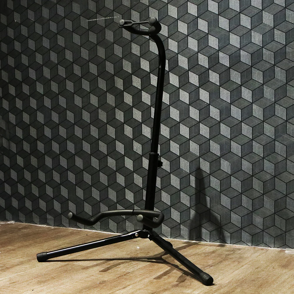 Bullet Groove Single Guitar Stand, Single Guitar Stand for Acoustic, Electric, Bass Guitars, Best Budget Durable Guitar Single Stand Malaysia - Image 3