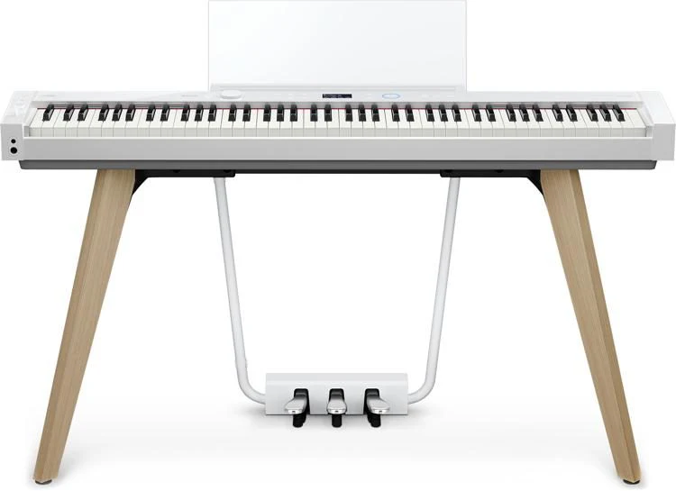 Casio PX-S7000 Digital Piano with FREE Edifier W600BT Headphone - White - Image 3