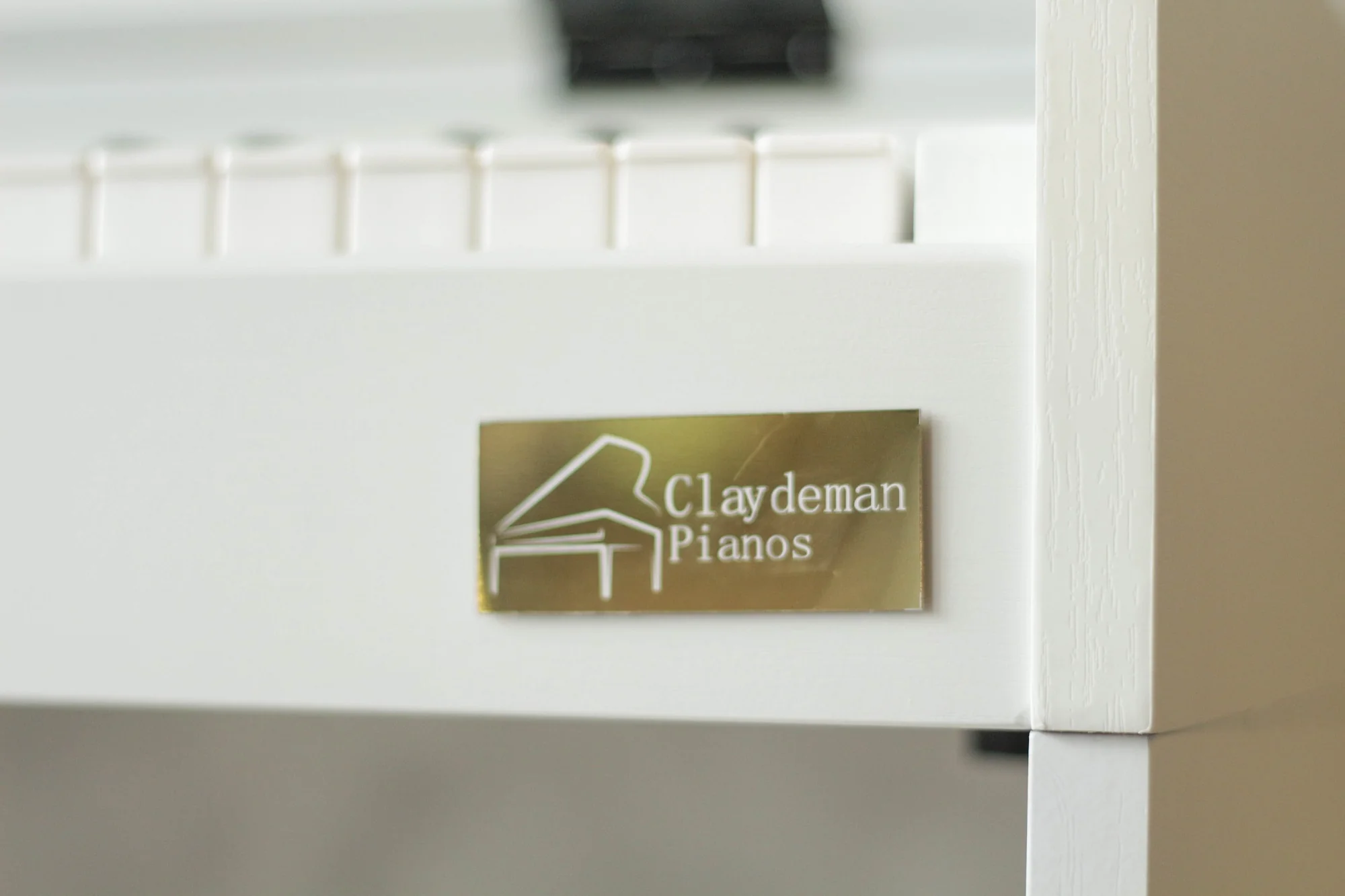 Claydeman Havana MDP-125 88-Keys Home Digital Piano - White [ Weighted Keys ] - Image 4