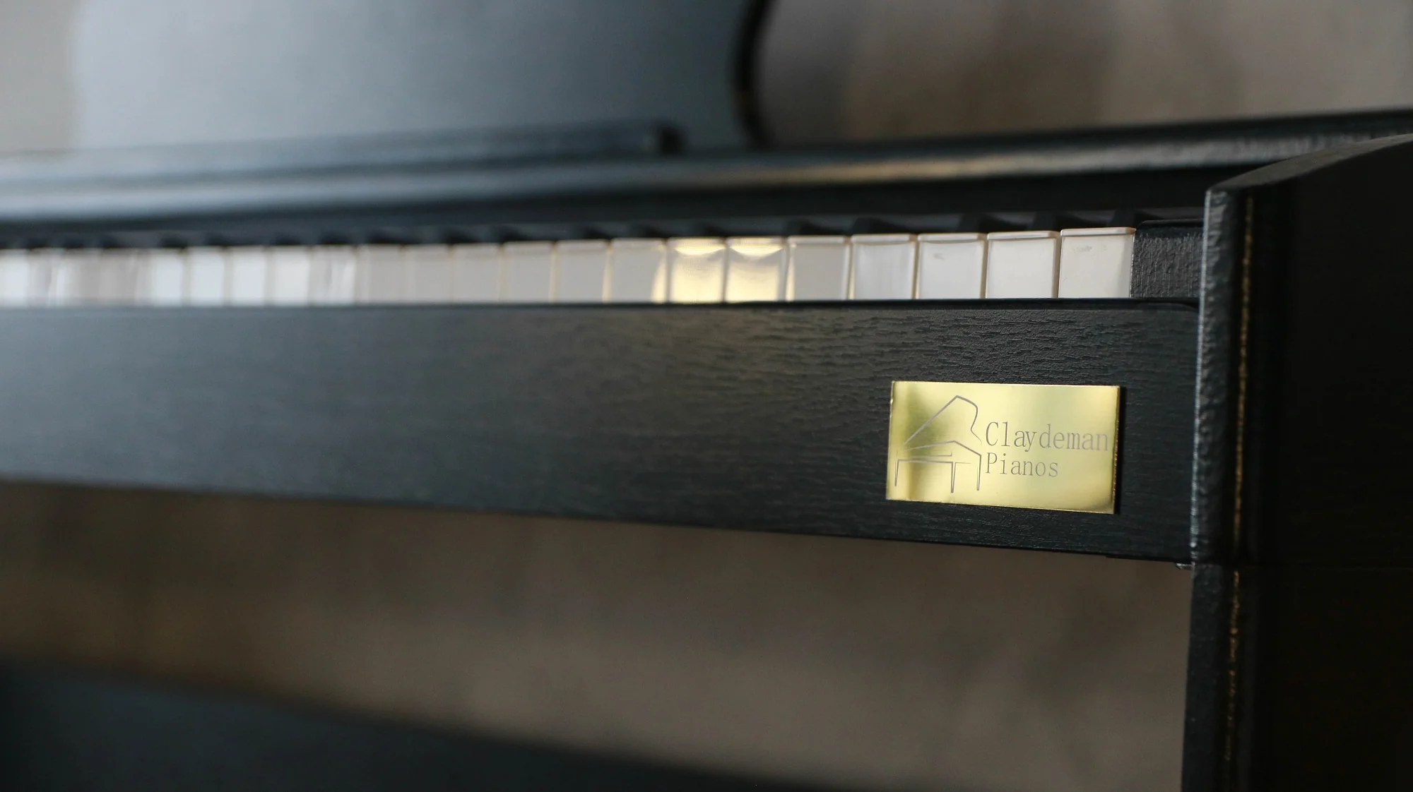 Claydeman Recital K-35 88-Keys Home Digital Piano - Black [ Slim Touch Sensitive Non Weighted ] - Image 3