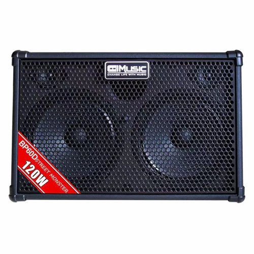 COOLMusic BP-60D 120-Watt Multifunctional Battery Powered Acoustic Amplifier - Image 2
