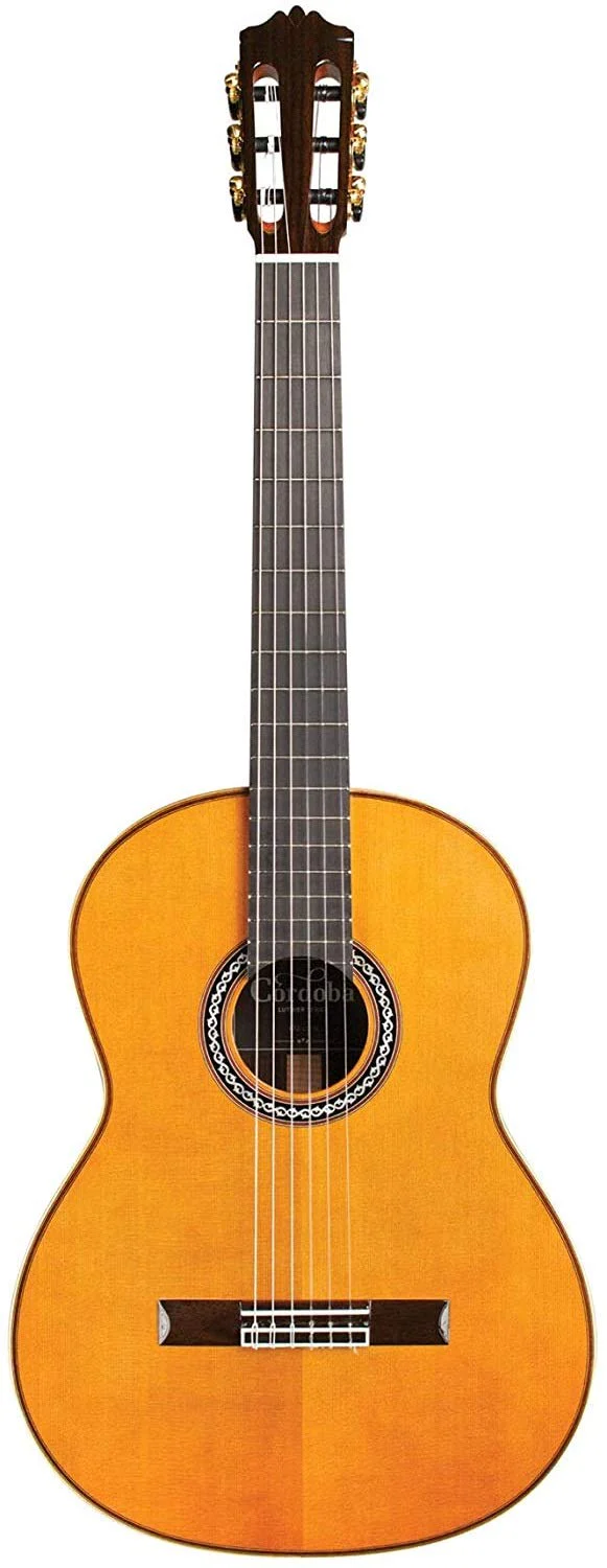 Cordoba C12 CD - Solid Canadian Cedar Top, Solid Rosewood & Solid Flamed Maple Back & Sides With Cordoba Guitar Humidified Hard Case - Full Solid - Image 2